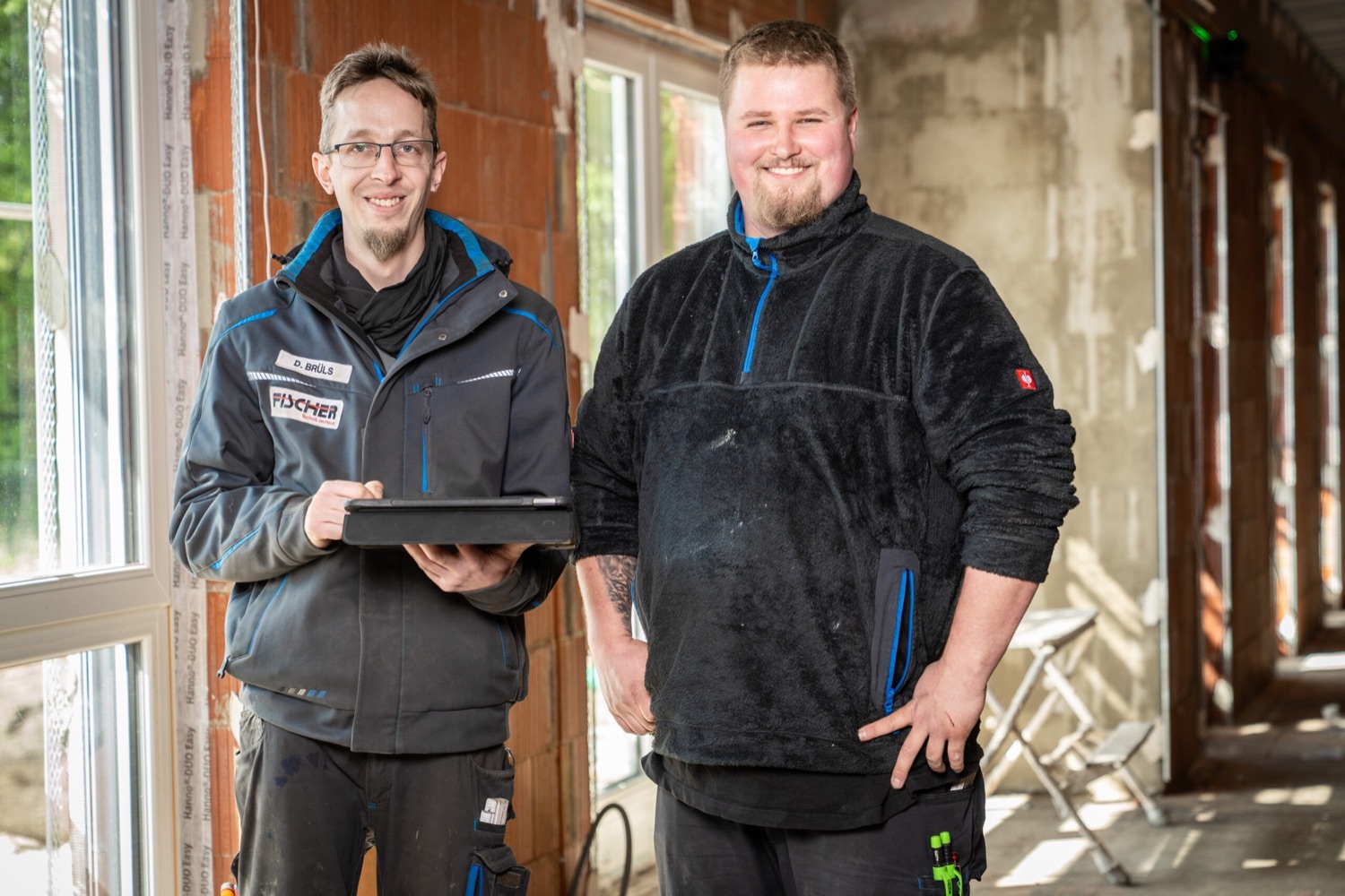 Fischer Stromwerk bei der Arbeit